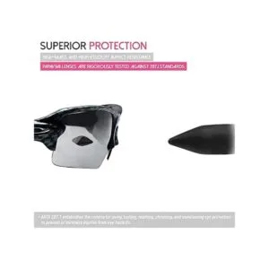 PapaViva Lentes de repuesto para Oakley Garage Rock OO9175_2