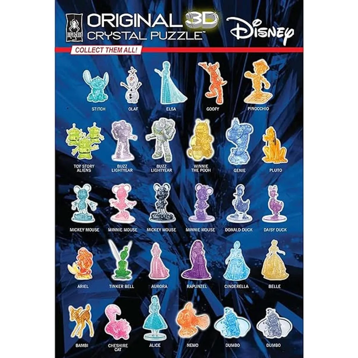 Rompecabezas original de vidrio 3D Bella_4