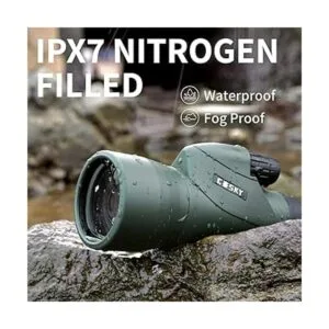 Gosky Telescopio monocular de alta definición de 12 x 55_5
