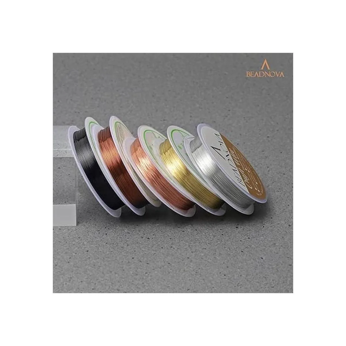 BEADNOVA Alambre de alambre para manualidades alambre de_6