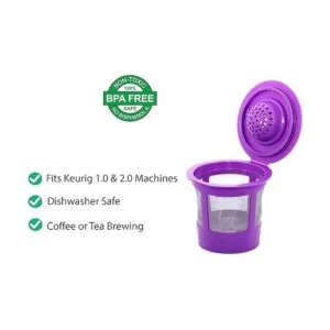 Cápsula de filtro de café reutilizable K Cups para_4
