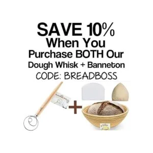 Batidor de masa danesa Mezclador de pan con gancho para_6