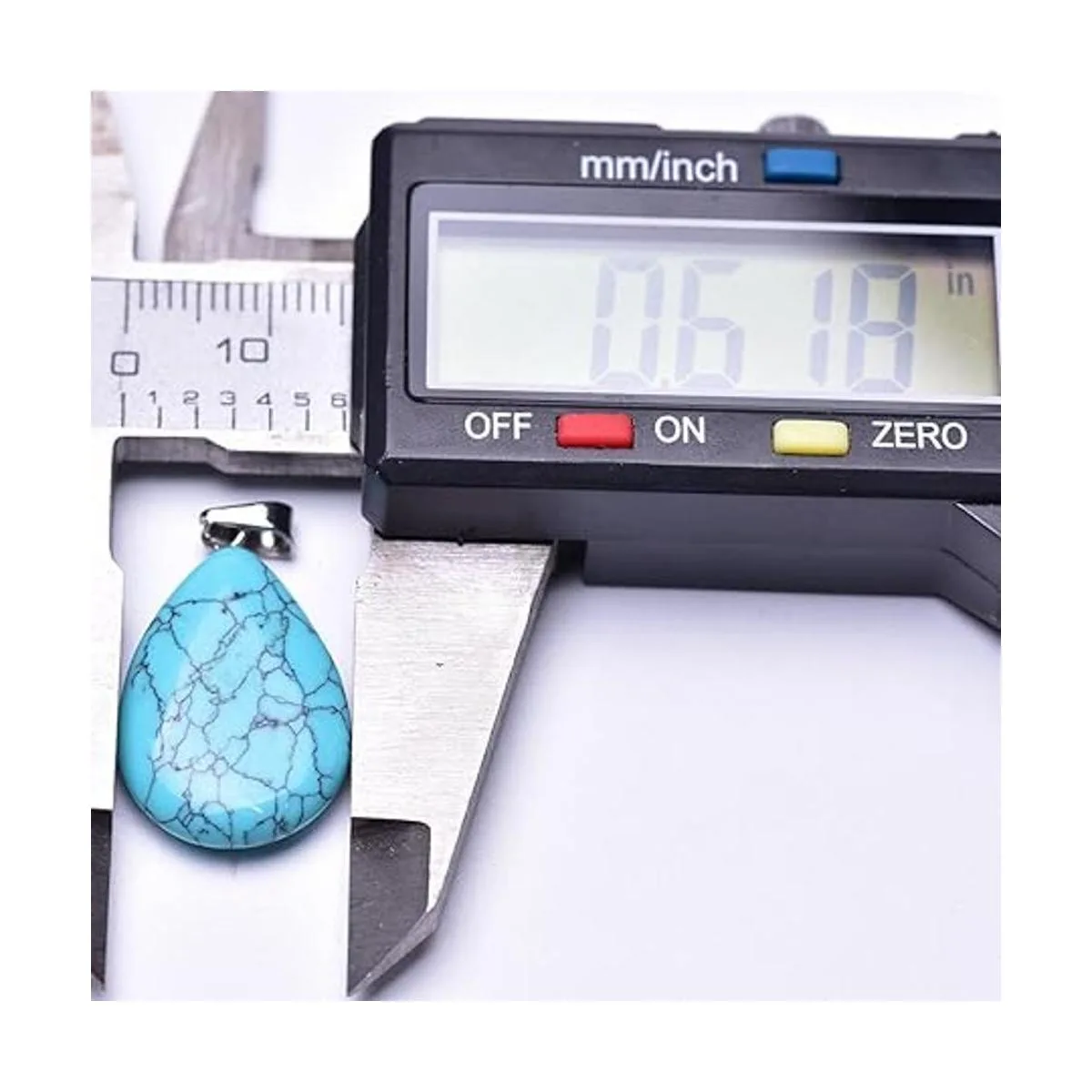 Colgante de cristal de chakra curativo de piedra de cuarzo_4