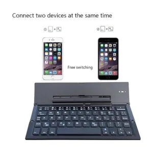 Geyes Teclado Bluetooth plegable teclado inalámbrico_3