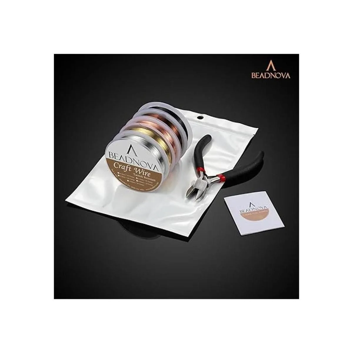 BEADNOVA Alambre de alambre para manualidades alambre de_7