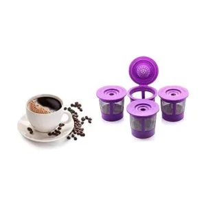 Cápsula de filtro de café reutilizable K Cups para_6