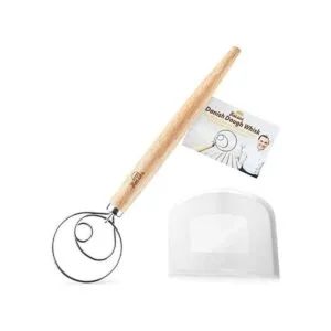 Batidor de masa danesa Mezclador de pan con gancho para_1