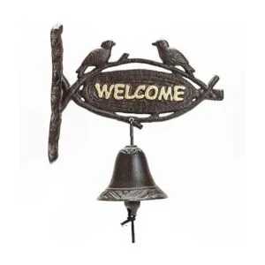 Sungmor Cartel de bienvenida para colgar en hierro_1