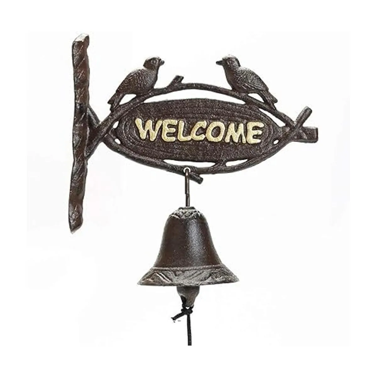 Sungmor Cartel de bienvenida para colgar en hierro_1