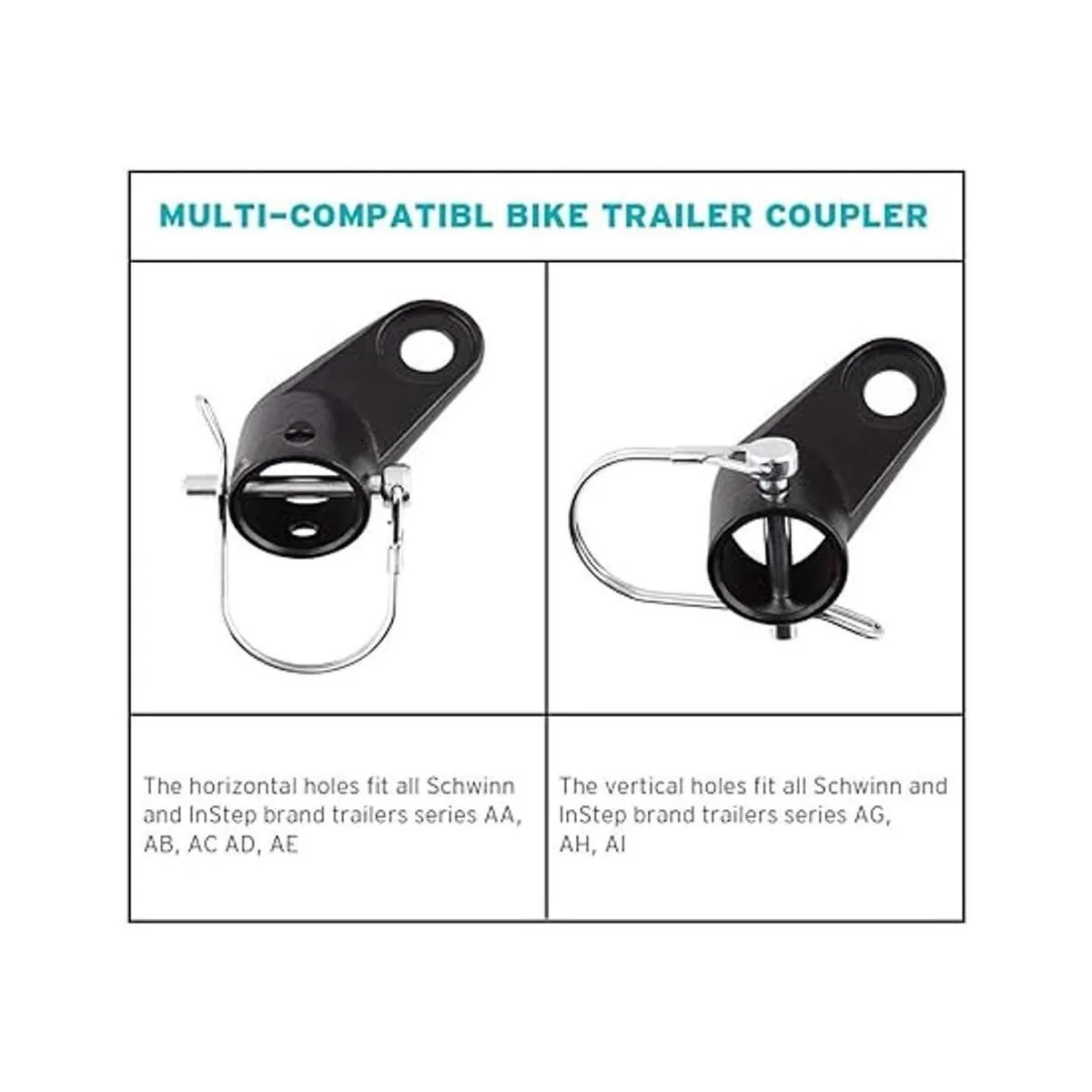 Titanker Acoplador de remolque de bicicleta mejorado con_5
