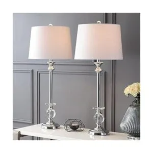 JONATHAN Y JYL2056ASET2 Elizabeth Lámpara de mesa LED de_2