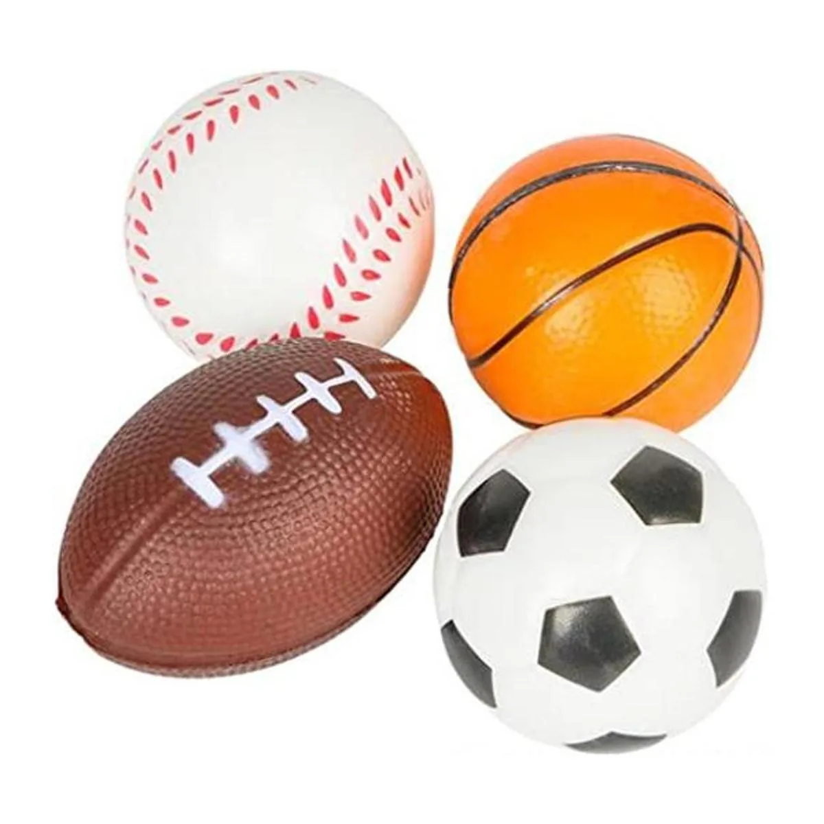 ArtCreativity Bolas de espuma para niños juego de 4_1