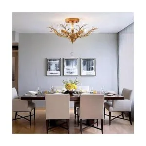 Lightinthebox 4 luces lámpara de araña de vidrio árbol_3