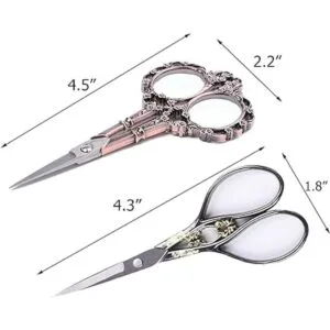 BIHRTC Tijeras de costura vintage de nubes de ciruelo para_6