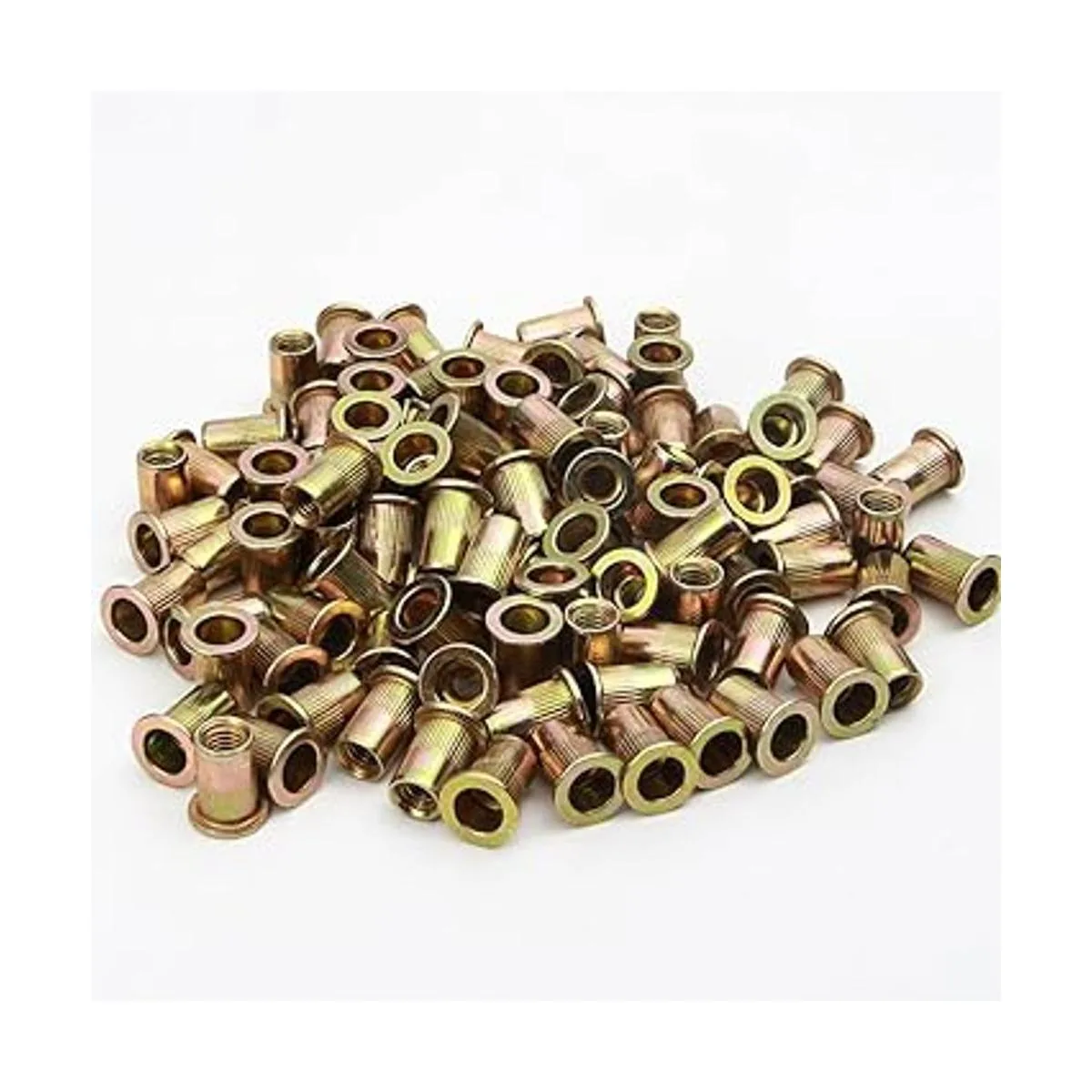 LOKMAN Tuerca de remache 50 piezas 51618UNC de acero al_3