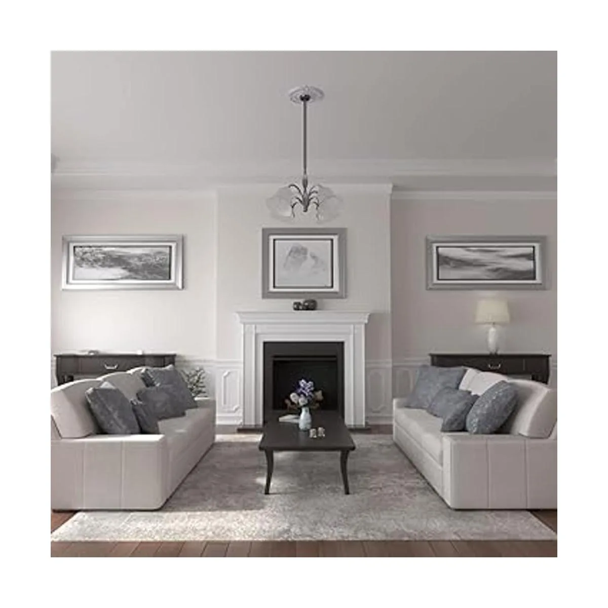 Ekena Millwork CM18ATUWF Attica Medallón de techo 18_5