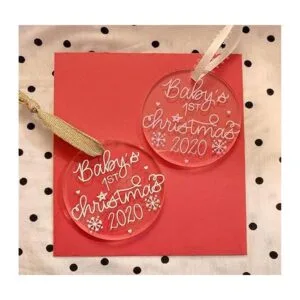 MEYA Juego de 15 discos acrílicos en blanco de alta_6