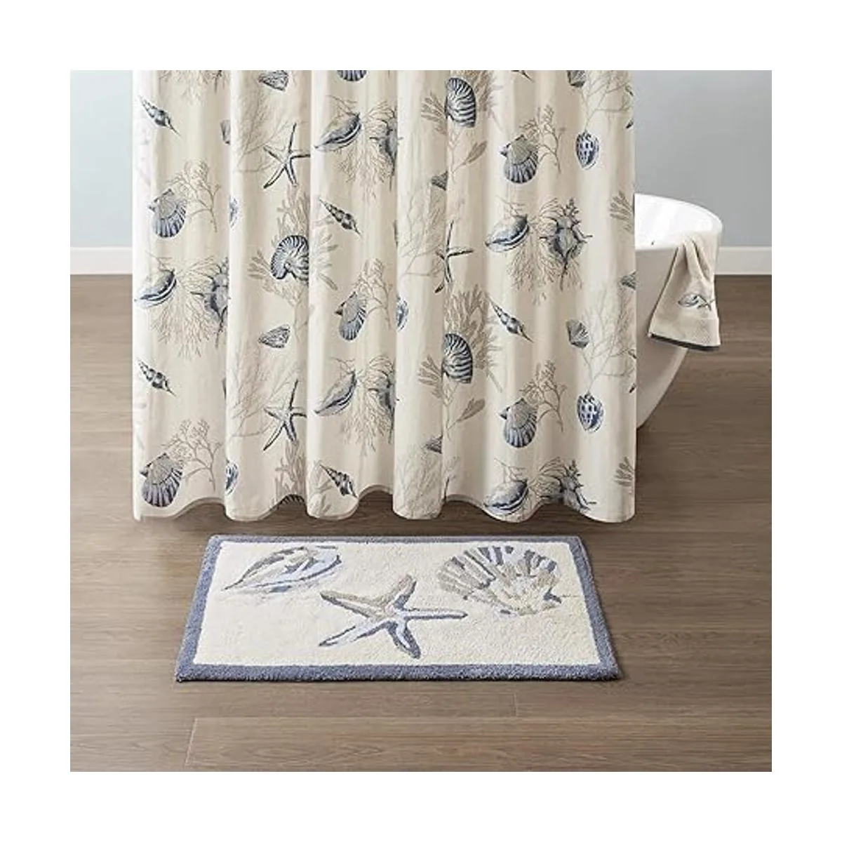 Madison Park Bayside Alfombrilla de baño 100 algodón_2