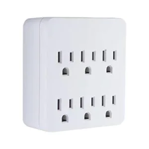 GE Pro Protector de sobretensiones de 6 tomas adaptador_1