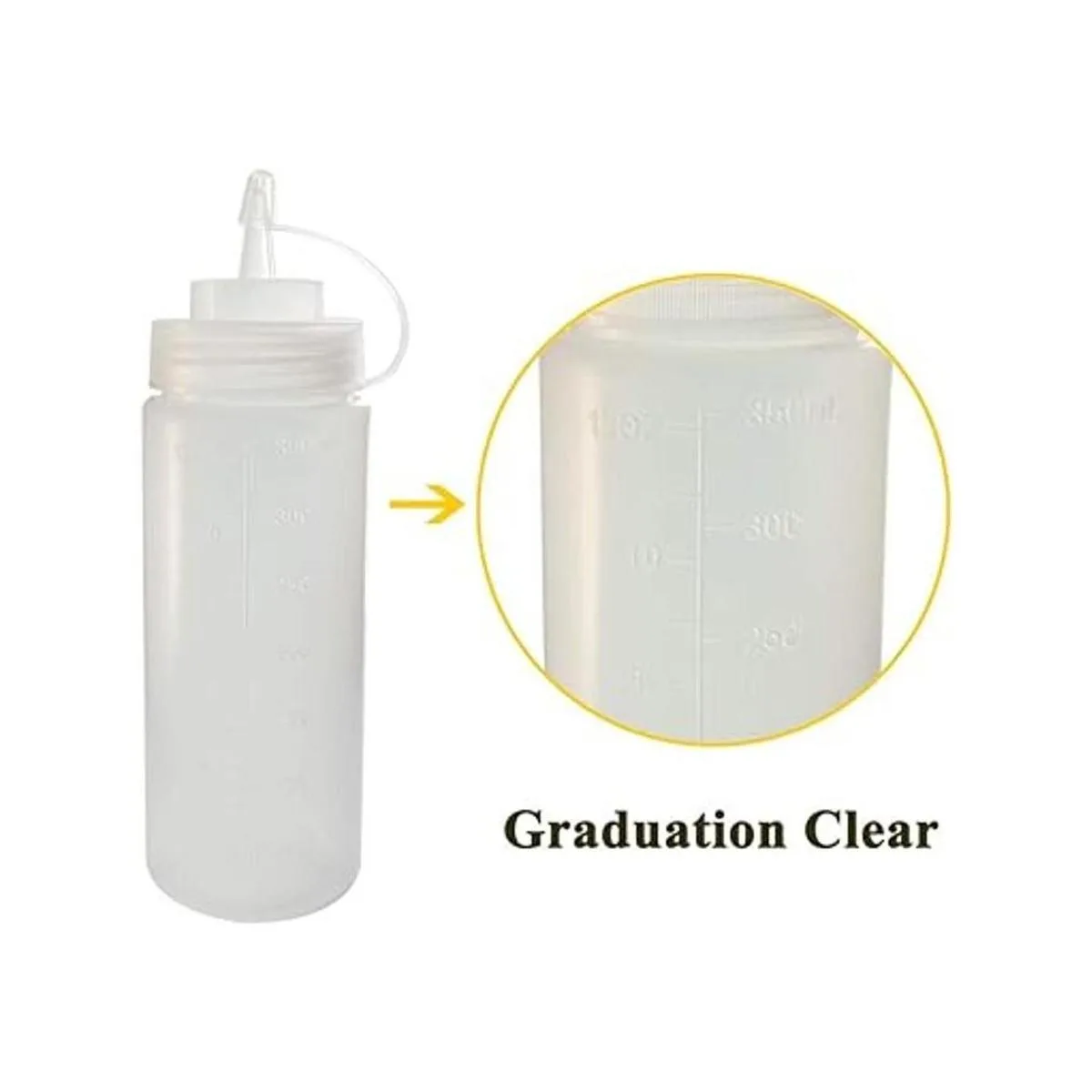 Belinlen Paquete de 8 botellas de plástico para_3