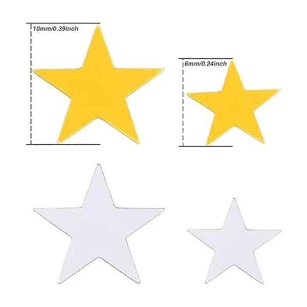 Confeti de estrella con purpurina de 1.27 onzas para_5