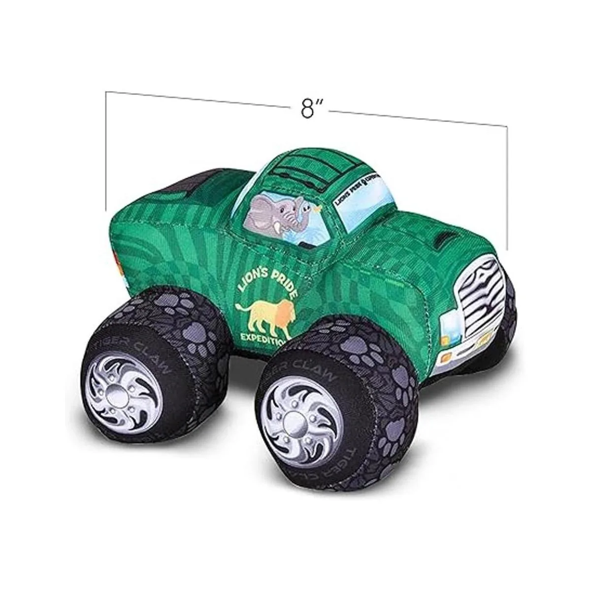 ArtCreativity Camión monstruo de peluche con diseño de_3