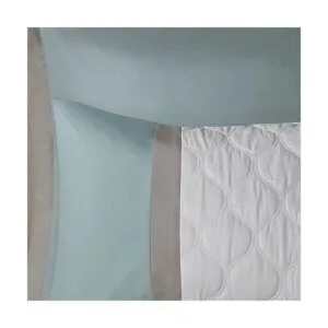 510 DESIGN Ramsey Juego de edredón bordado 8 piezas_7