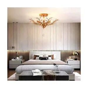 Lightinthebox 4 luces lámpara de araña de vidrio árbol_4