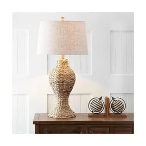 JONATHAN Y JYL1015A Elicia Lámpara de mesa LED de tejido_2