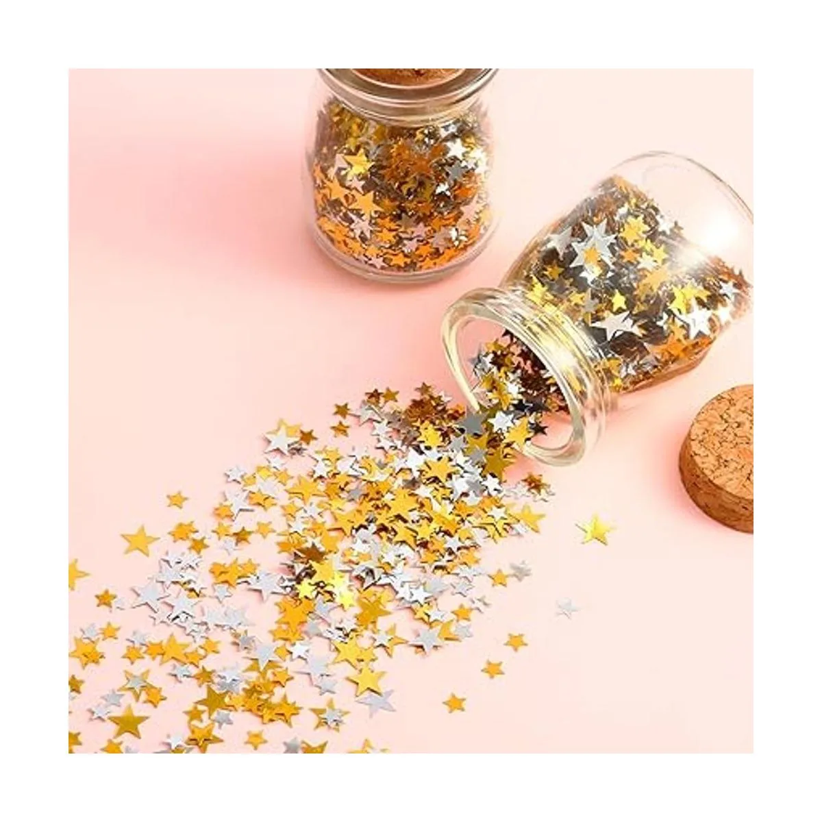 Confeti de estrella con purpurina de 1.27 onzas para_3