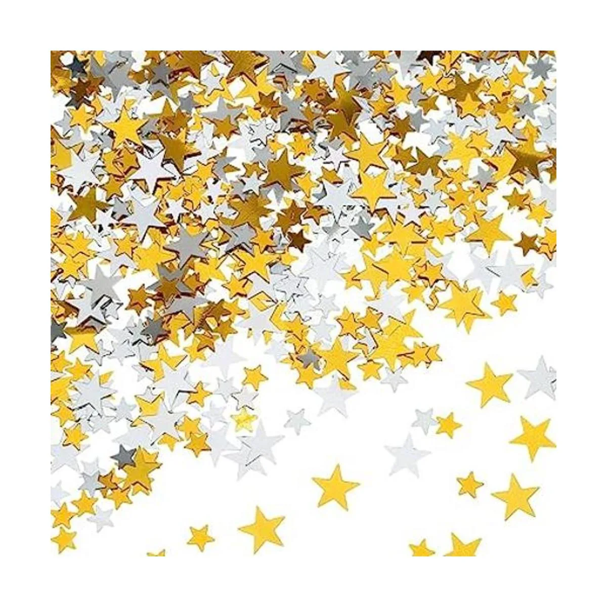 Confeti de estrella con purpurina de 1.27 onzas para_1