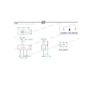 DIYhz 100 interruptores deslizantes verticales de 3 pines_3