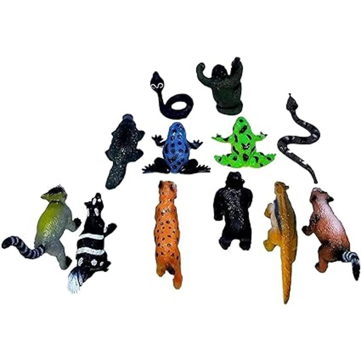 Mini Safari Jungle Rain Forest Animal Juego de Juego de_3