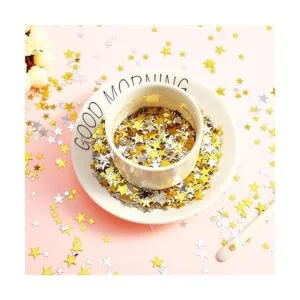 Confeti de estrella con purpurina de 1.27 onzas para_2