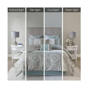 510 DESIGN Ramsey Juego de edredón bordado 8 piezas_2