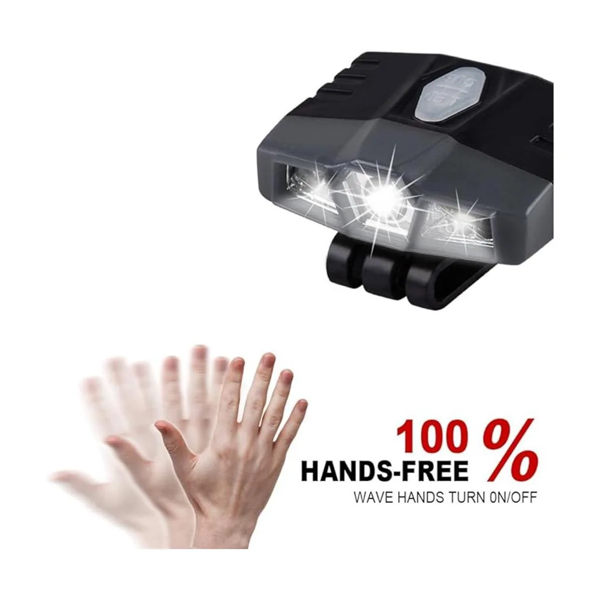 Luz LED ultra brillante con clip de manos libres linterna_5