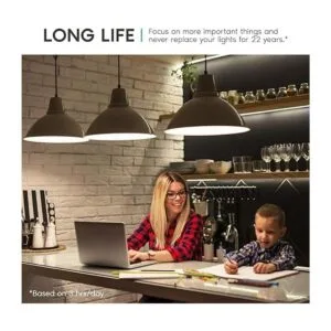 Luxrite Foco LED A19 equivalente a 60 W 800 lúmenes_4