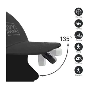 Luz LED ultra brillante con clip de manos libres linterna_4