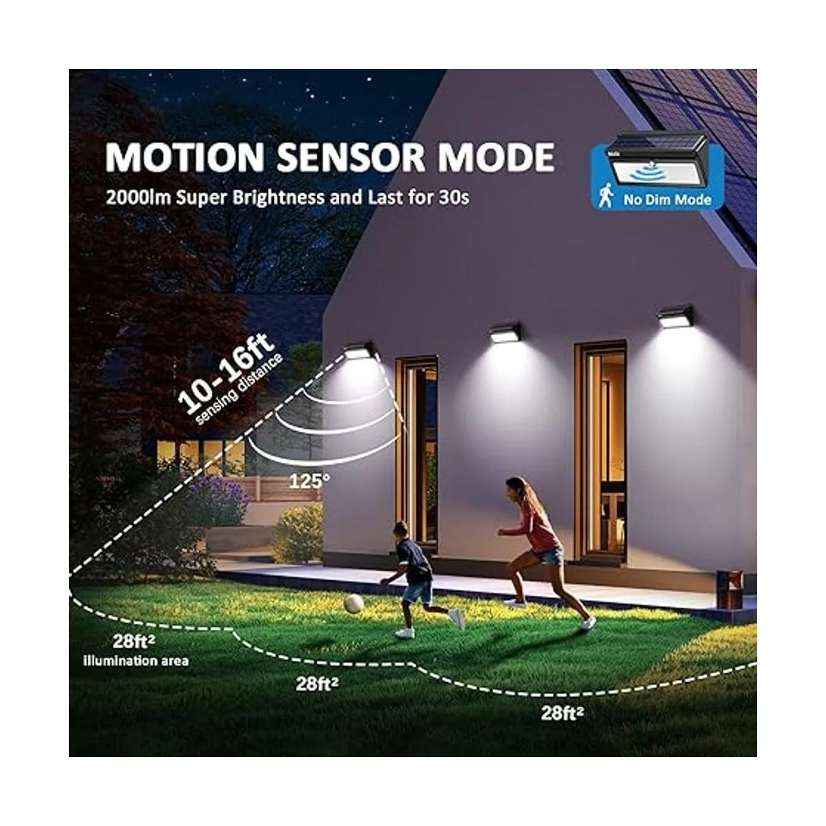 BAXIA TECHNOLOGY Luces solares para exteriores_4