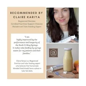 BASIK Jeringa de alimentación enteral de 2.0 fl oz con_7