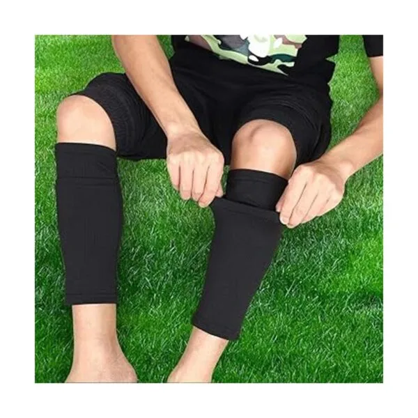 Calcetines para espinilleras de fútbol soporte de_3