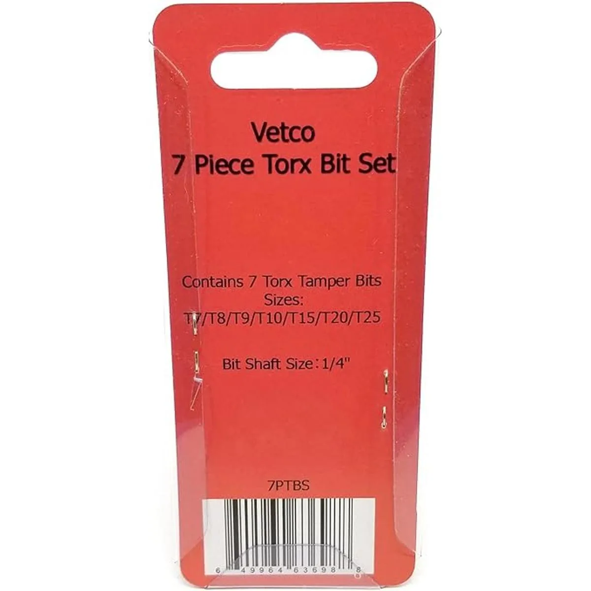 Juegos de brocas de seguridad de punta de estrella Torx_5