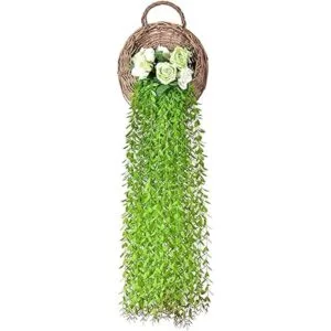 Lvydec Guirnalda de hojas de sauce artificiales con 30_2