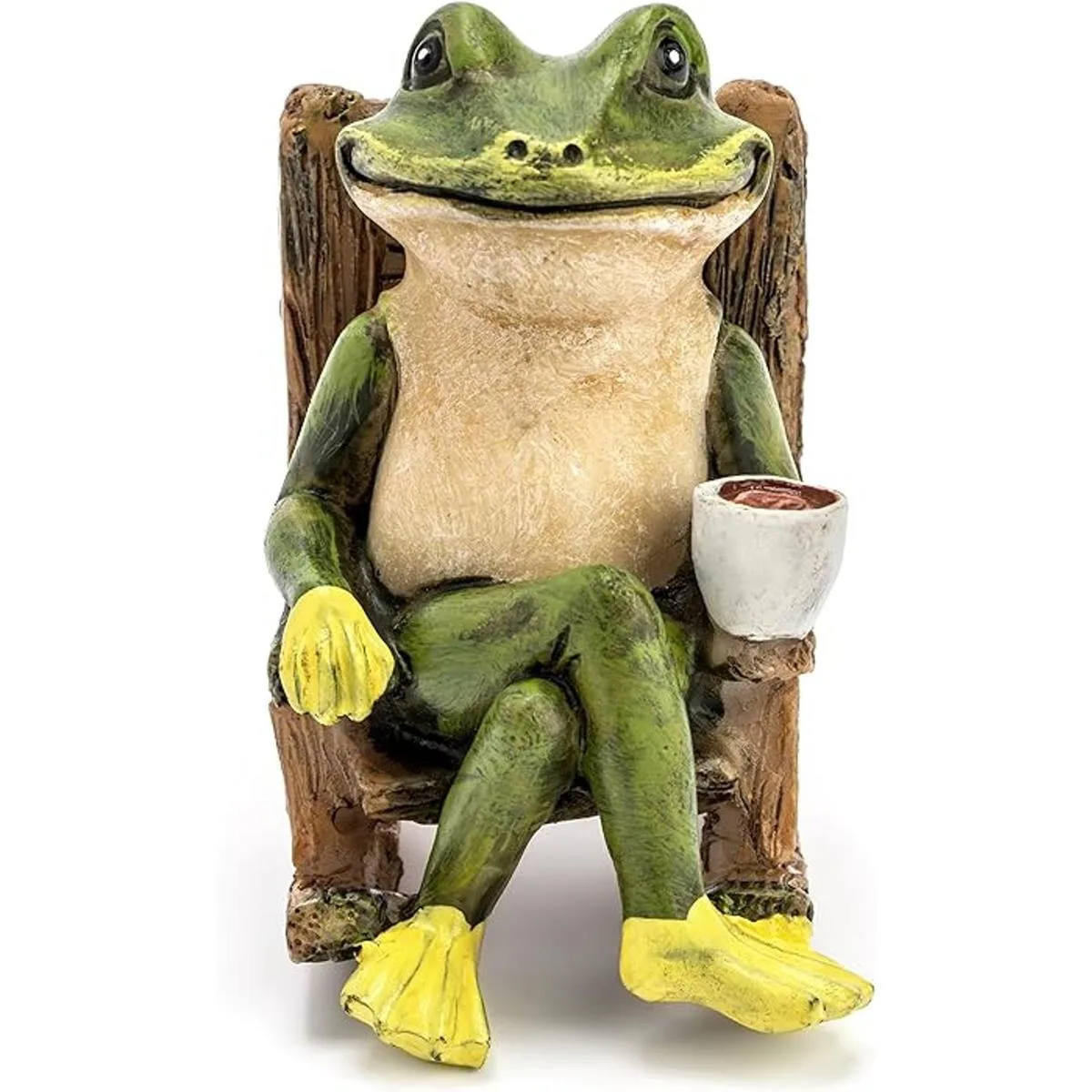 Estatua miniatura de jardín de rana 2.0 in de alto_2