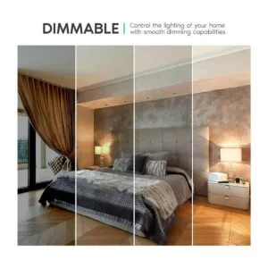 Luxrite Bombilla LED A15 equivalente a 40 W 7 W 3000 K_6