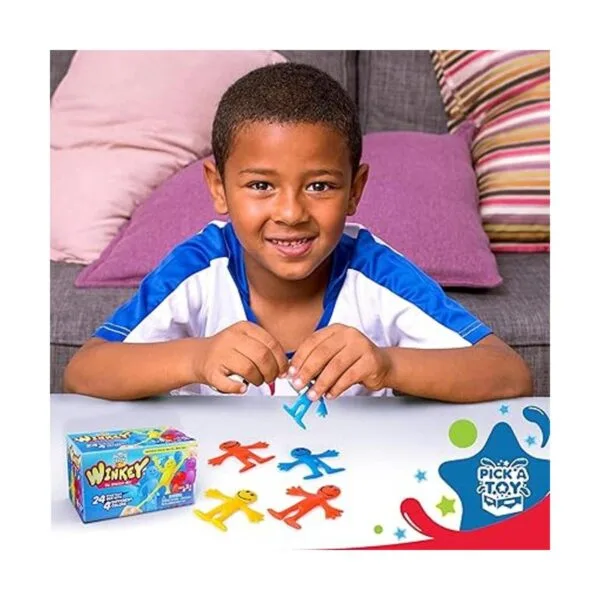 Juguete elástico de hombre feliz juego de 24 juguete_3