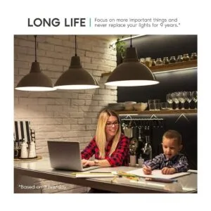 Luxrite Bombilla LED A15 equivalente a 40 W 7 W 3000 K_5