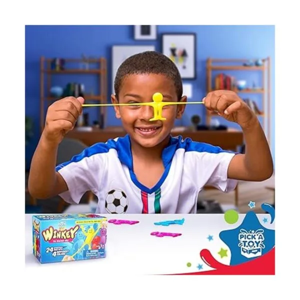 Juguete elástico de hombre feliz juego de 24 juguete_5