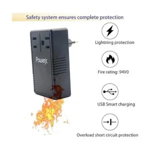 Convertidor de voltaje de viaje de 220 V a 110 V 1875 W. 5_3