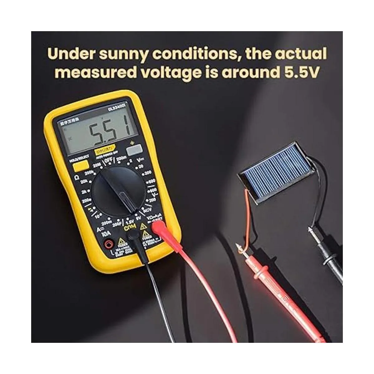 AOSHIKE 10 mini paneles solares de 5 V 30 mA para energía_2